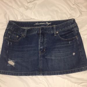 AEO jean skirt